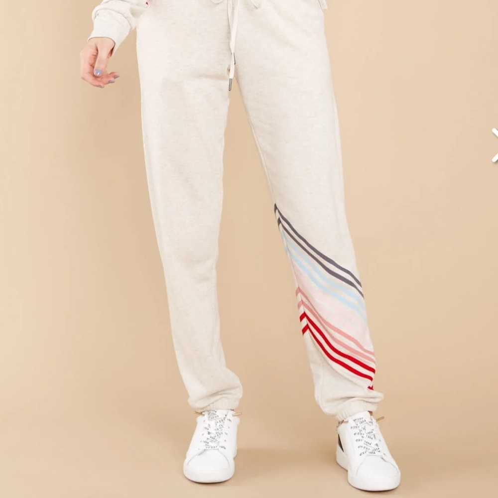 PJ Salvage Catch My Flight Joggers NWOT
